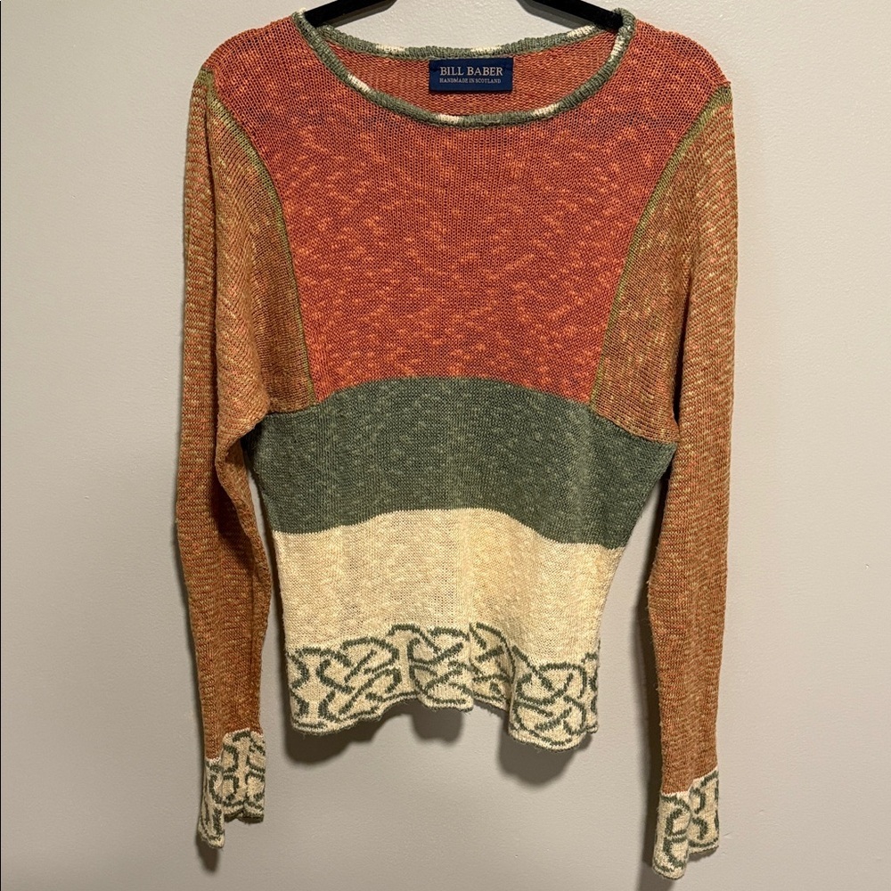 Bill Baber Women's Size Medium Knitwear Handmade in Scotland